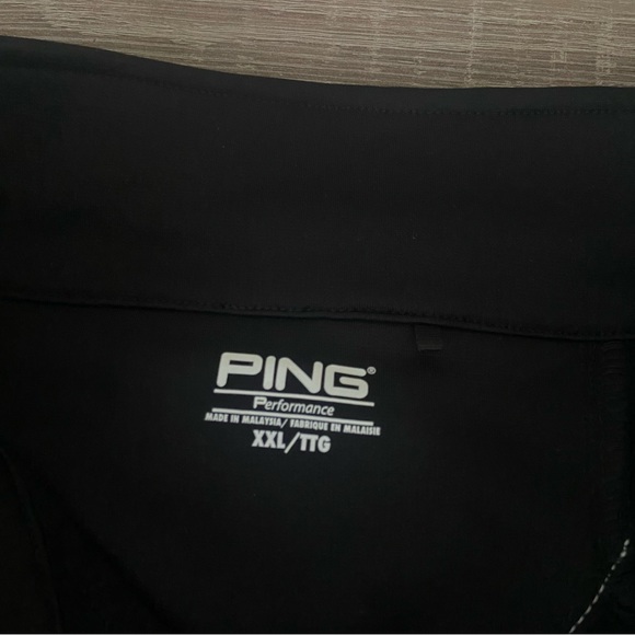 PING | Black Full Zip Up Golf Jacket Size XXL - Picture 11 of 15